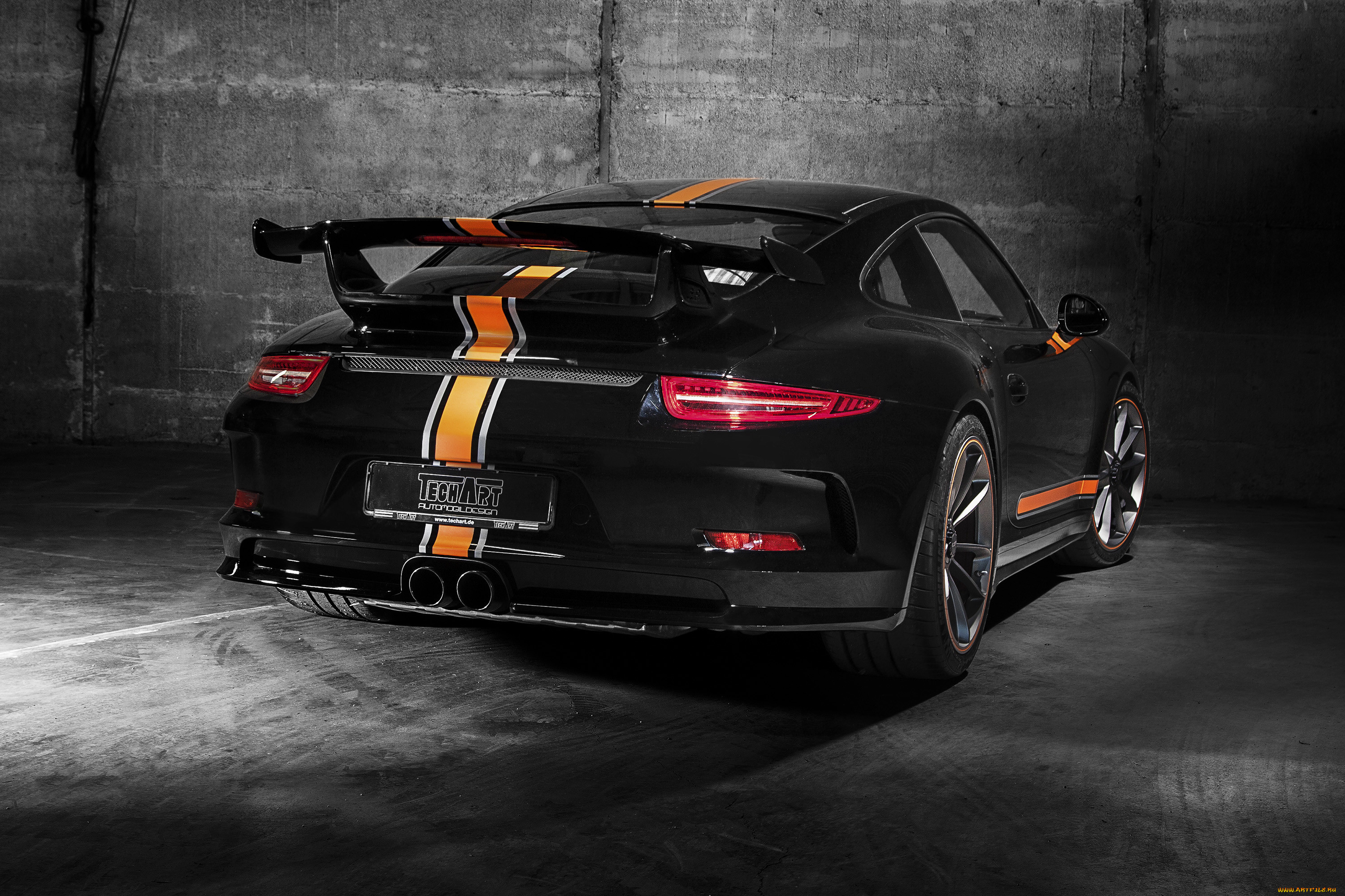 , porsche, 911, techart, 2014, 991, gt3